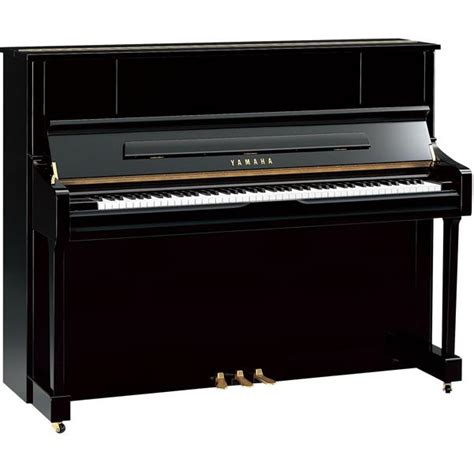 Yamaha U1J 88 Key Upright Piano with Bench - Polished Ebony – BAJAAO.COM
