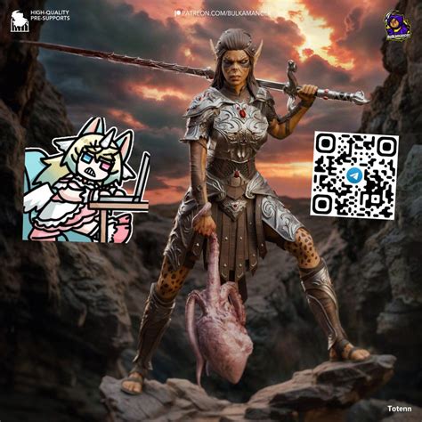 Law Zel - Baldur's Gate Action Figure Printed in Resin With 3D Printer ...