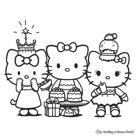 Printable Coloring Pages Of Hello Kitty And Friends [2025]