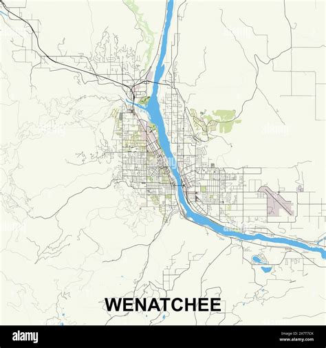 Wenatchee city Stock Vector Images - Alamy