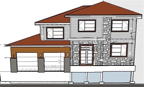 Entry #8 by Ehsanull for Finalize Contemporary House Facade Design ...