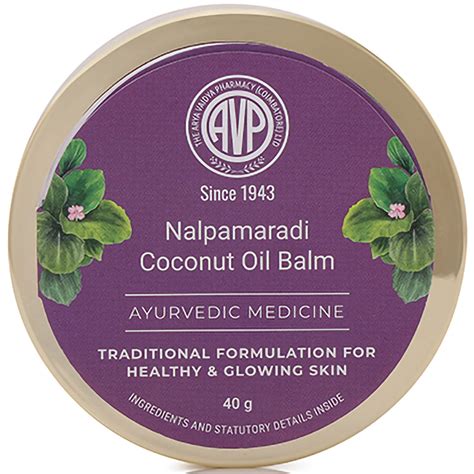 Buy AVP Nalpamaradi Coconut Oil Balm, 40 gm | 19 Minutes Delivery ...
