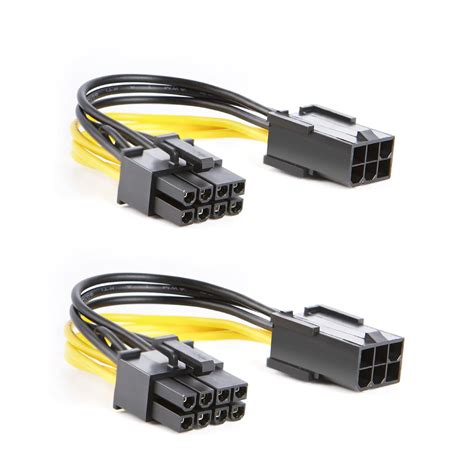 CableCreation 6-Pin to 8-Pin PCIe Express Power India | Ubuy