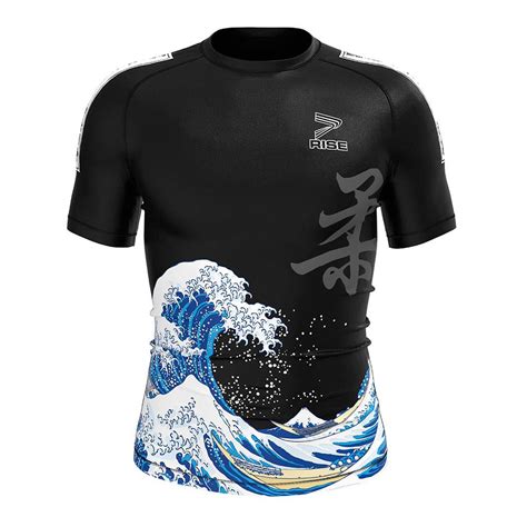 KANAGAWA WAVE SHORT SLEEVE RASH GUARD