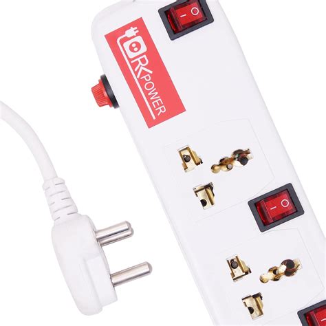 Buy RK Power Extension Board 5 Meter Cable | Power Strip with ...