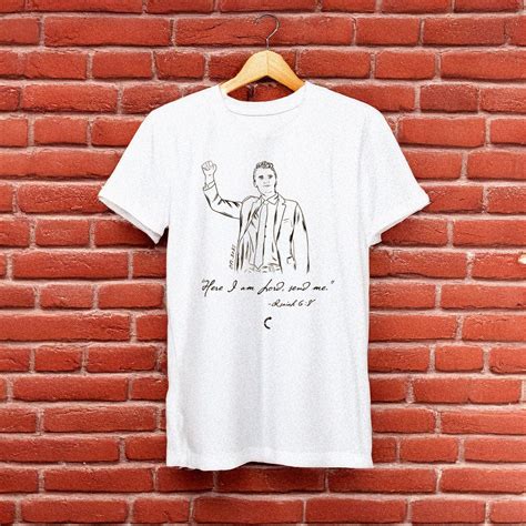 Charlie Kirk Here I Am Lord Send Me T-Shirt