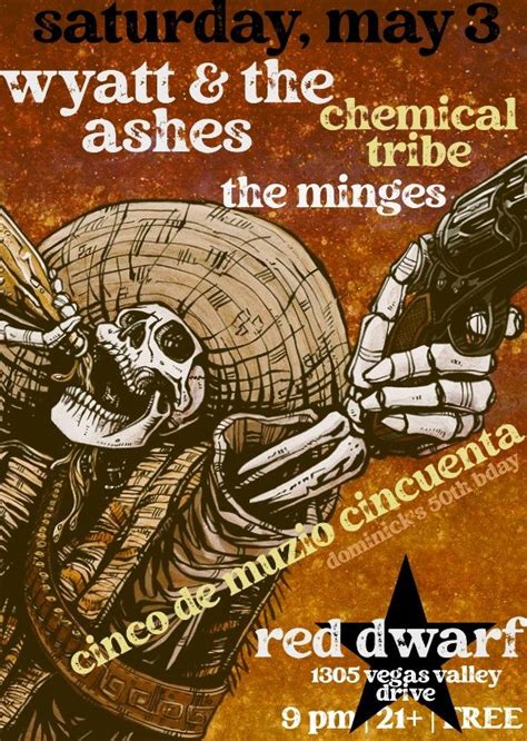 Cinco de Muzio CINCUENTA - The Minges, Chemical Tribe, and Wyatt & the ...