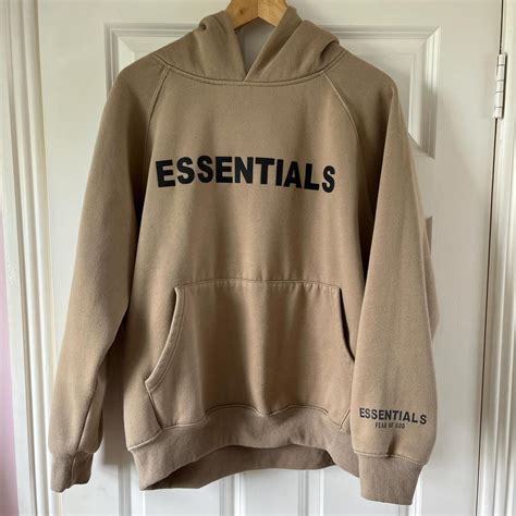 Fear of God Essentials hoodie, size medium. - Depop
