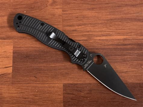 Spyderco Paramilitary 2 Salt Compression Lock Folding Knife, CPM ...
