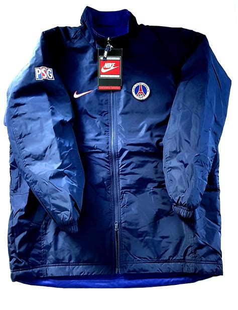 Buy Nike PSG Jacket Player Issue Football Bench Coat Paris Saint ...