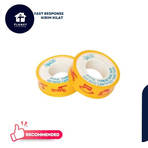 Jual Seal tape 10 Meter Sealtape / Isolasi pipa keran kran - Kab ...