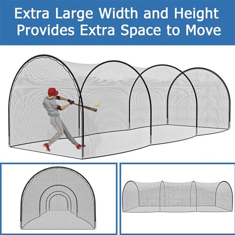 MR Batting Cage Baseball Softball, Hitting Cage Net India | Ubuy