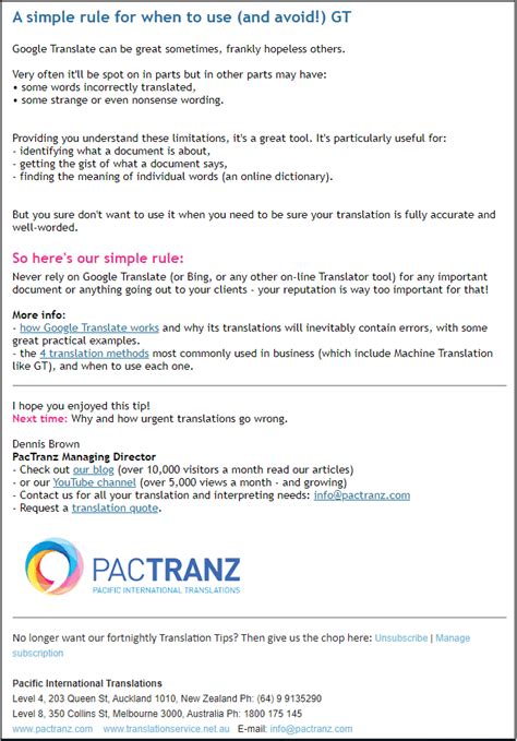 Image result for Tips Good Translation