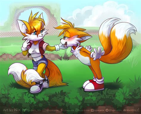 Tailsco and Tails by homa-Nix on DeviantArt