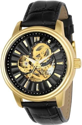 Invicta Stainless Steel Vintage Automatic Black Dial Analog Watch for ...