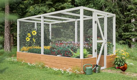 8x16 Enclosed Raised Garden Bed Plans - Craftcamp™