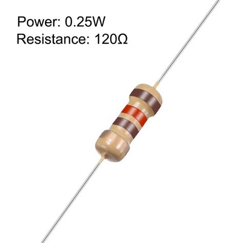 120E Resistance 1/4 Watt ±5% Tolerance