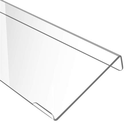 Buy WIWAPLEX Computer Tilted Keyboard Holder, Clear Acrylic Premium ...