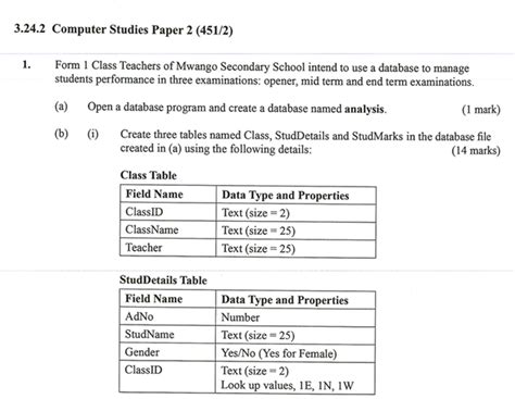 KCSE Computer Answers 的图像结果