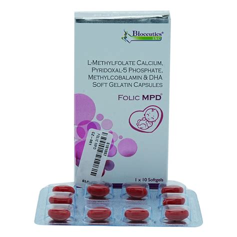 Folic MPD Capsule 10's Price, Uses, Side Effects, Composition - Apollo ...