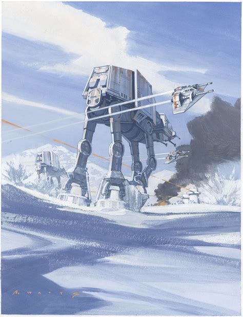 Robert Watts - Star Wars - Battle for Hoth, in Tim F's Illustration art - Unpublished/Personal ...