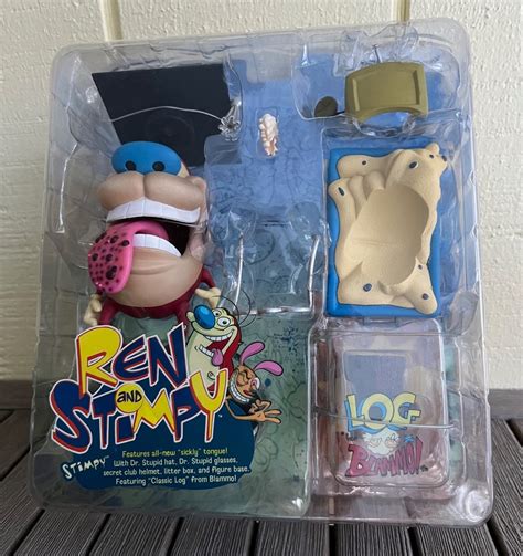 Ren And Stimpy Log Ren & Stimpy 2" Enamel Pins By Kidrobot