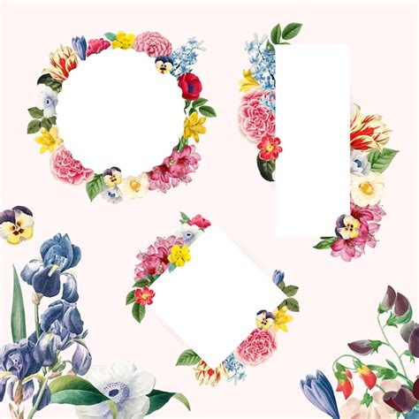 Floral Vectors - Download Free High-Quality Vectors from Freepik | Freepik