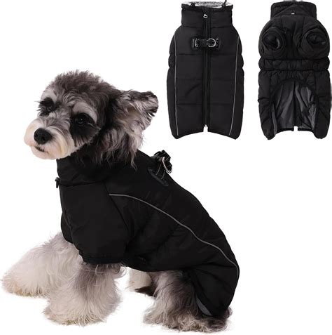 Savlot Dog Coat Winter Coats for Medium Dogs Fleece Dog Vest with ...