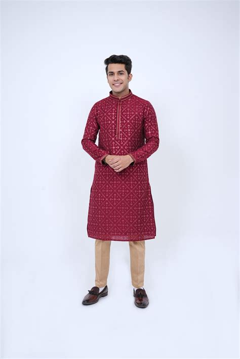 Shop Modern Men's Ethnic Wear & Formal Shirts Online | Sanjay Textile ...