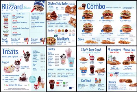 Dairy Queen Breakfast Menu