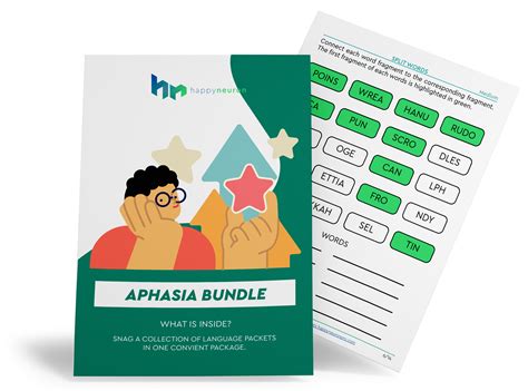 Aphasia Workbook Free Pdf