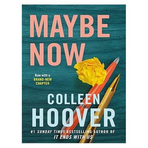 Maybe Now | Author By Colleen Hoover | Simon & Schuster Publication ...