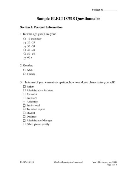 Questionnaire Example 的图像结果