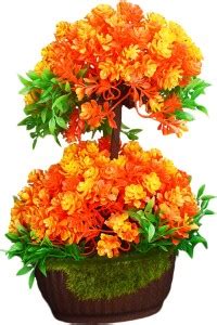 SKY TRENDS Artificial Flower Pot for Home Decoration || Artificial ...