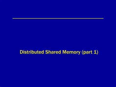 Image result for Distributed Shared Memory
