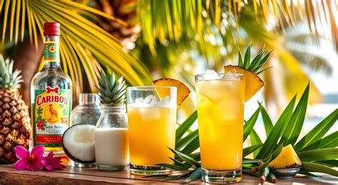 Caribou Lou Recipe: Tropical Rum Cocktail Mix