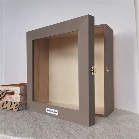 Extra Deep Empty Wooden Personalized 12x12 Shadow Box Frame - Etsy India