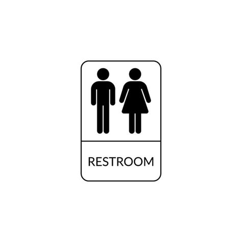 Restroom Sign Vector 的图像结果