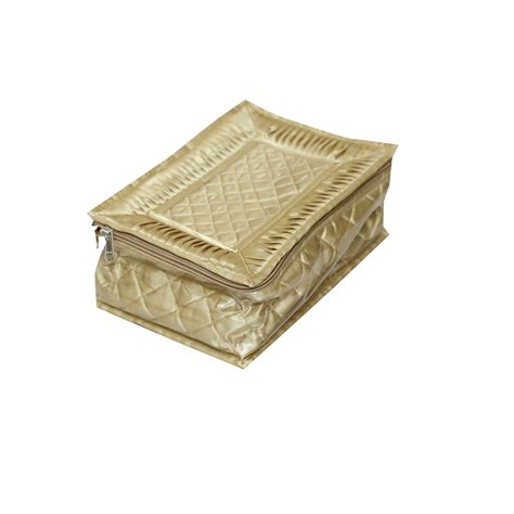 Kuber Industries Satin Jewellery Box (Gold) : Amazon.in: Home & Kitchen
