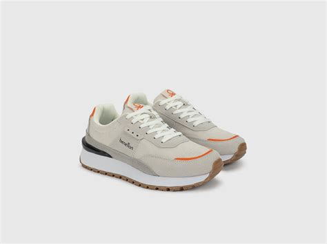 Men Colorblock Lace-Ups Star Sneakers – United Colors of Benetton Store