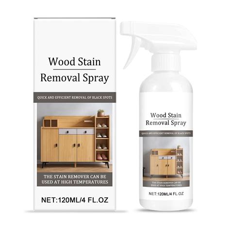 Wood Stain Removal Cleaning Spray, Furniture Floor Spot Cleaner, Fast ...