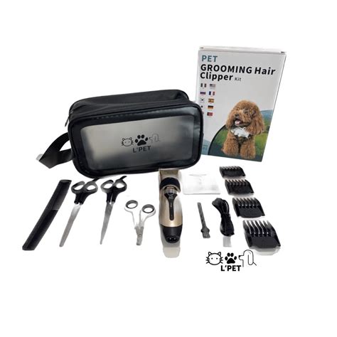 Grooming Kit With Accessories for Dogs & Cats, Cordless Low Noise - Etsy