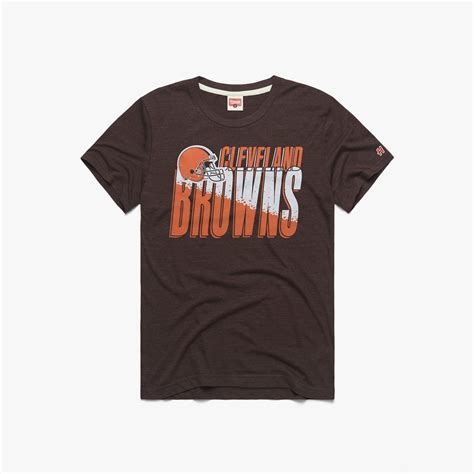 Cleveland Browns Color Splash | Retro Cleveland Browns T-Shirt – HOMAGE