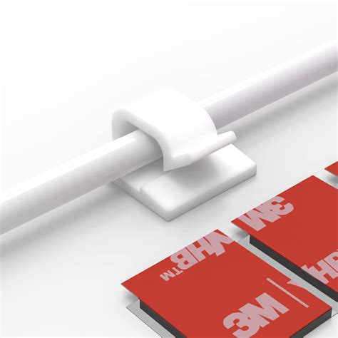 Yocice Cable Clips 40pcs with Strong Adhesive Tapes,Wire Holder ...