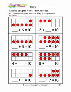 6 Different Ways In Which You Can Add Color To Your Home by Make 10 Using Ten Frames Here S Another Way To Practice 6 Different Ways In Which You Can Add Color To Your Home