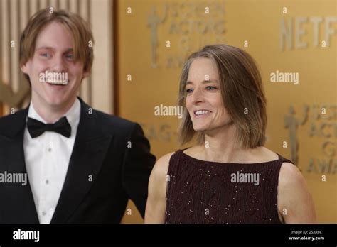 Charles Bernard Foster and Jodie Foster attends the 31st Annual Screen ...