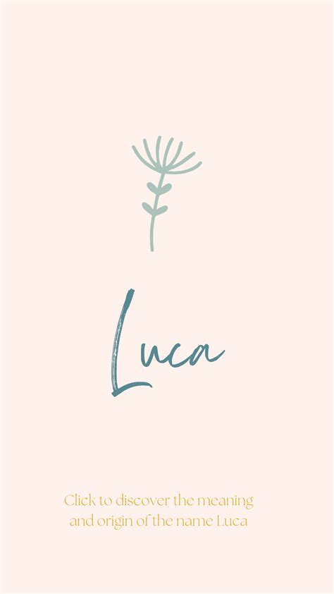 Luca Baby Name Meaning and Origin