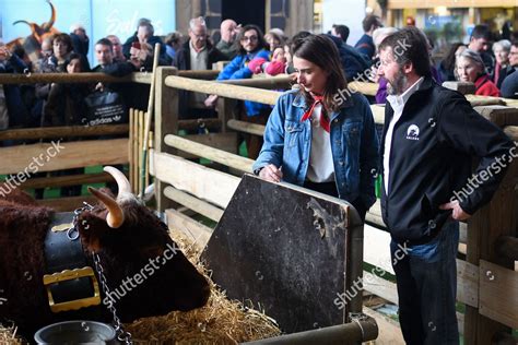 Marine Tondelier Visits International Agricultural Show Editorial Stock ...