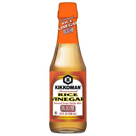Kikkoman Seasoned Rice Vinegar - 10 oz (Packaging May Vary) - Walmart.com