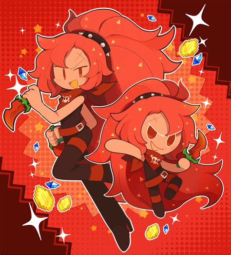 Chili Pepper Cookie - Cookie Run: OvenBreak - Image #2626226 - Zerochan ...
